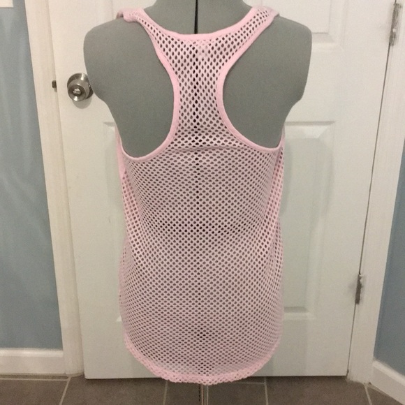 Express pink racer back tank top - Picture 2 of 4